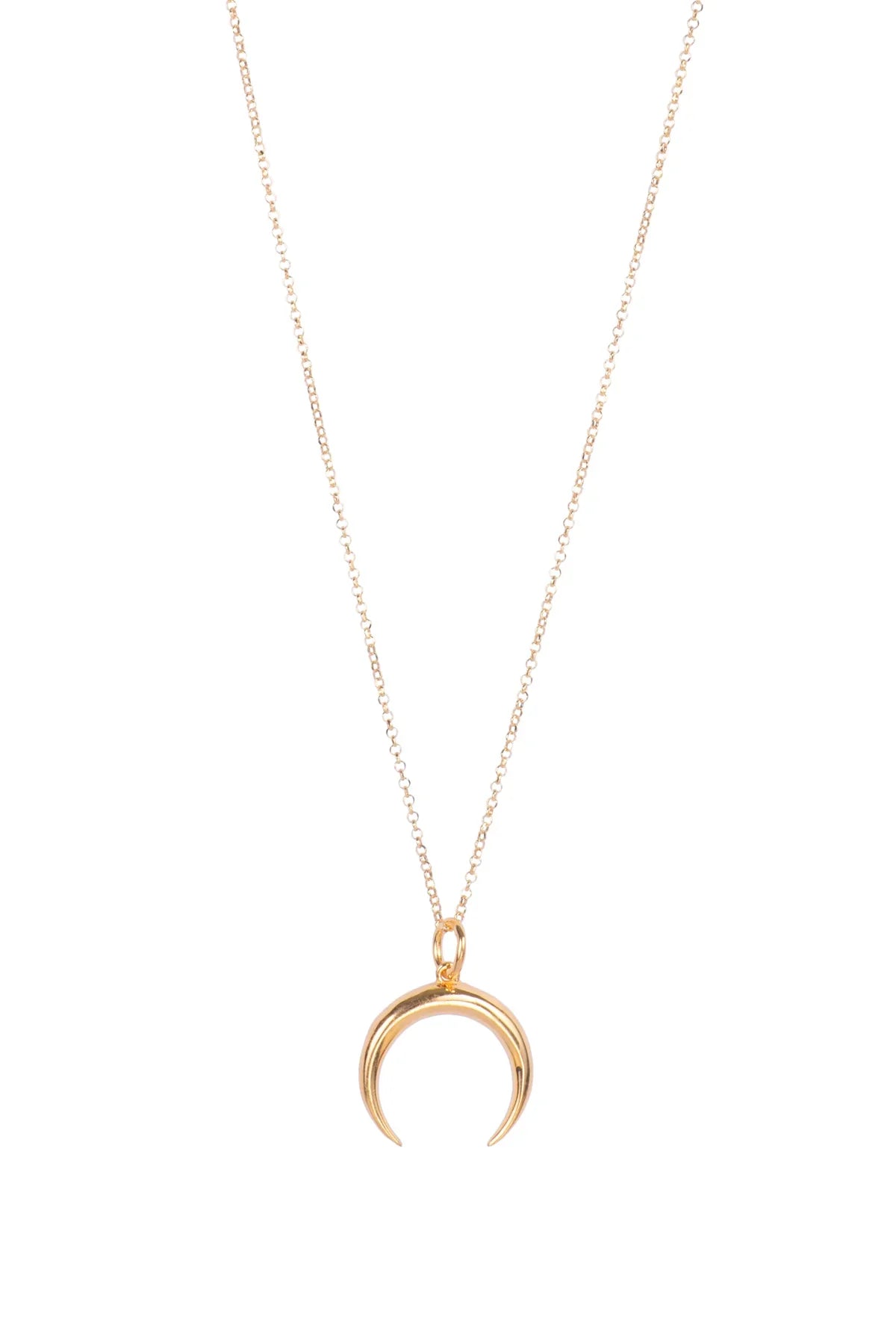 Media Luna Necklace - 316L Stainless Steel