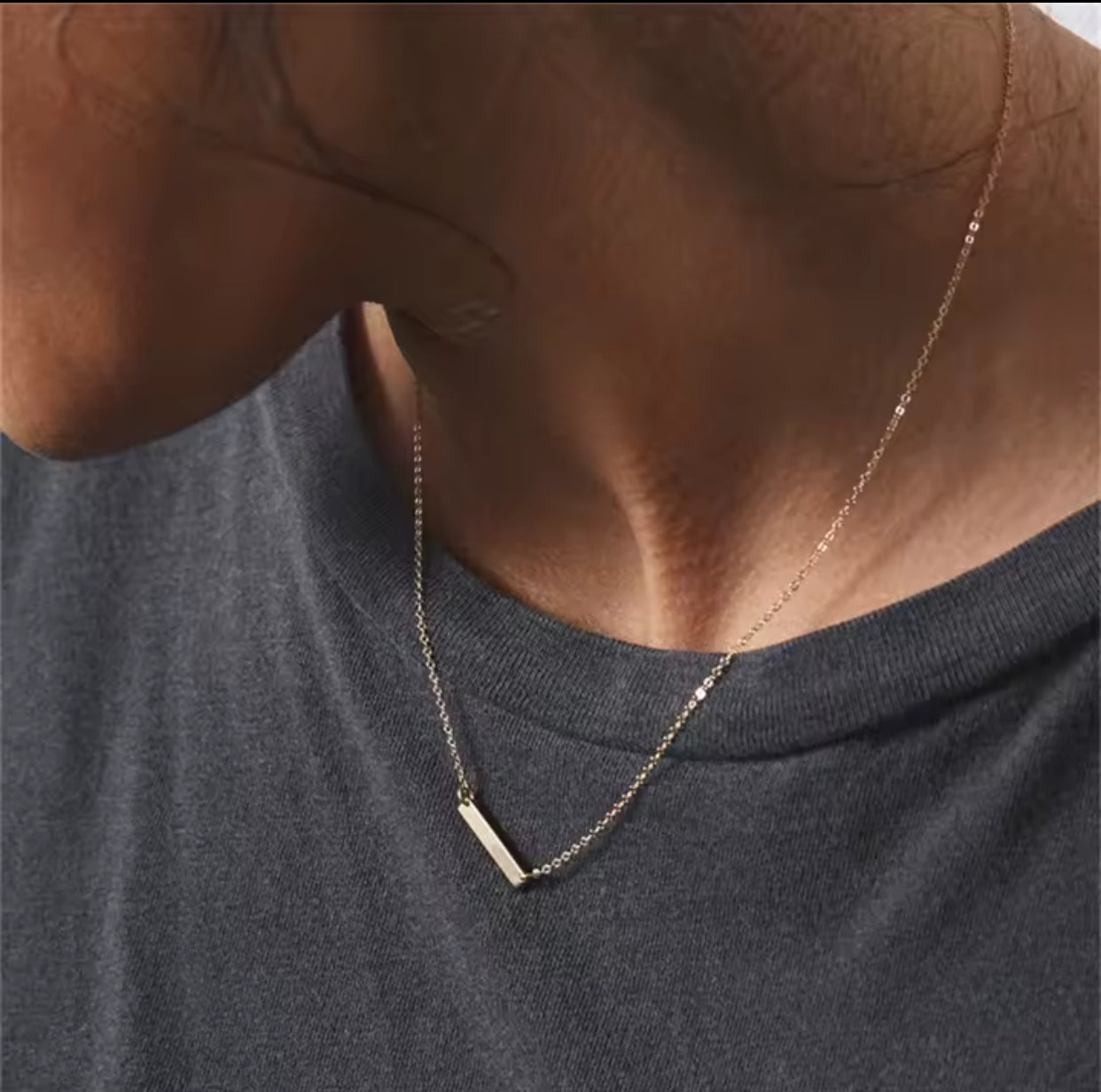 Engraving Necklace- Stainless Steel 316L