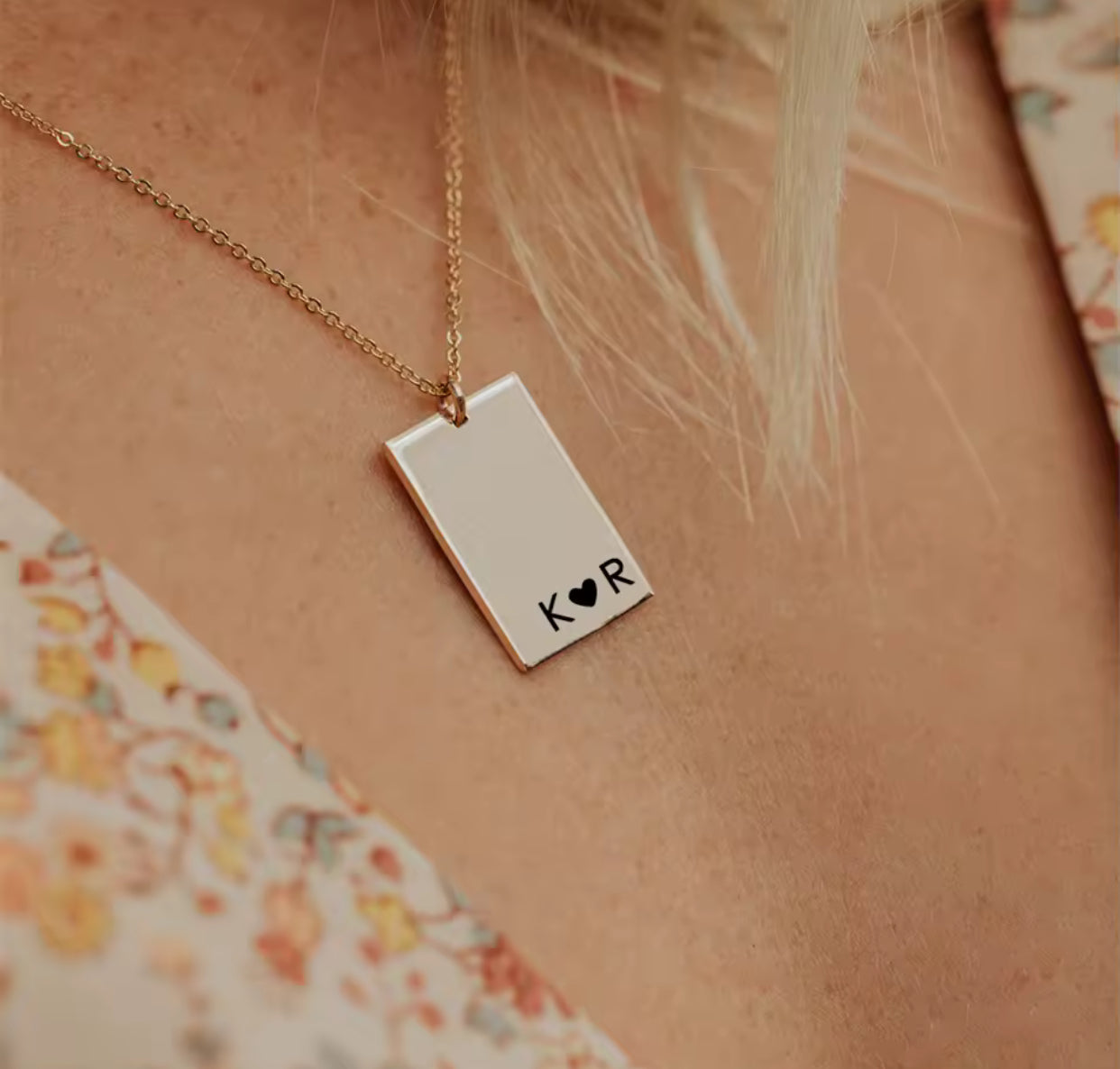Engraving Necklace- Stainless Steel 316L