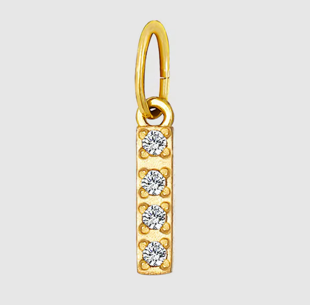 Lía Charm - Stainless Steel