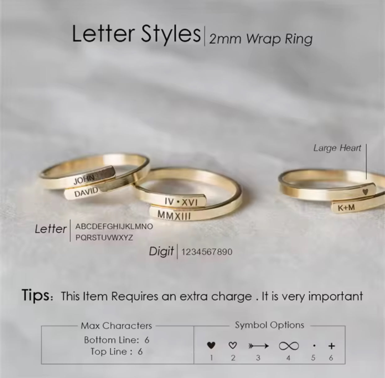 Engraving Ring - Stainless Steel 316L