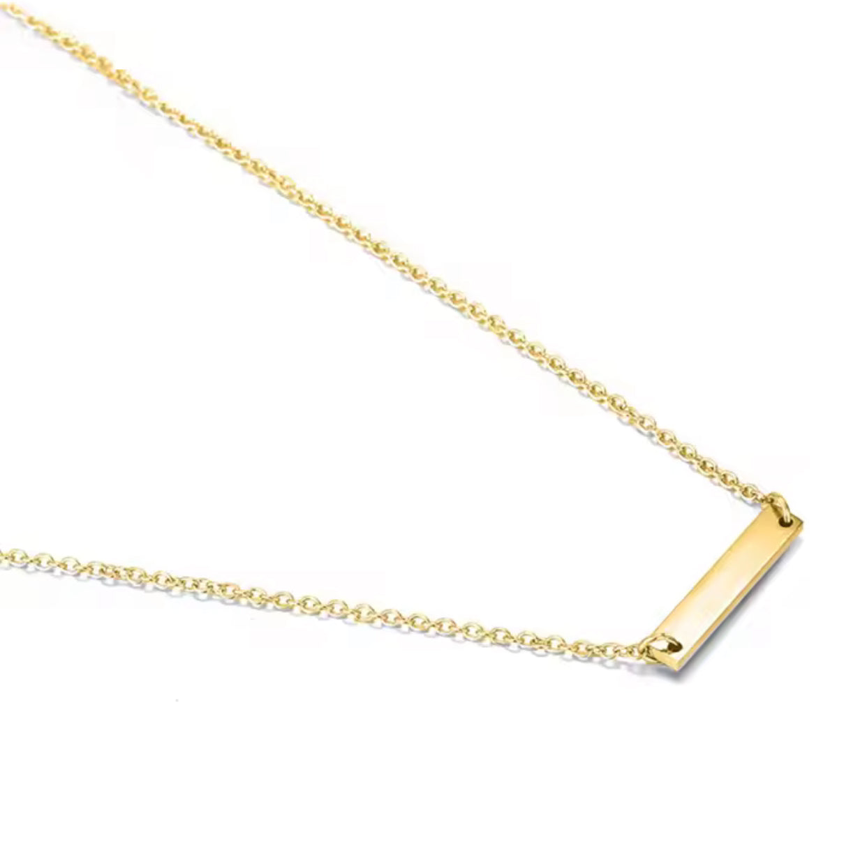 Engraving Necklace- Stainless Steel 316L
