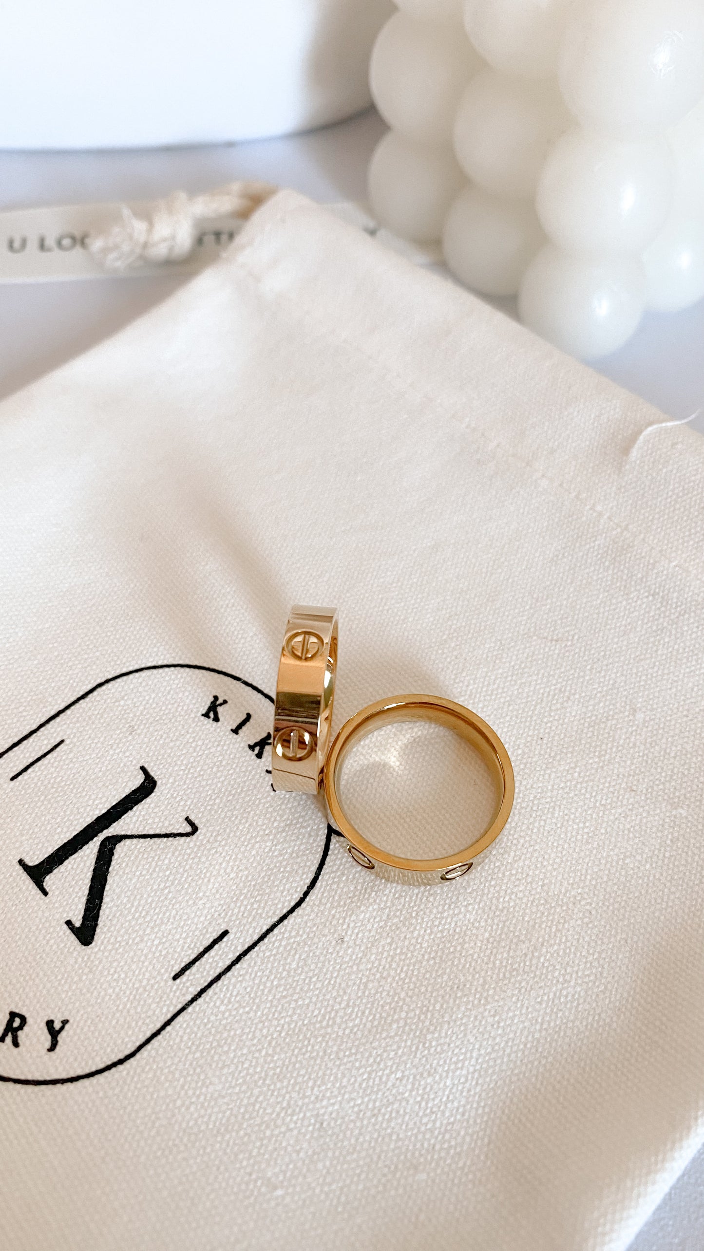 Love Ring - Stainless Steel