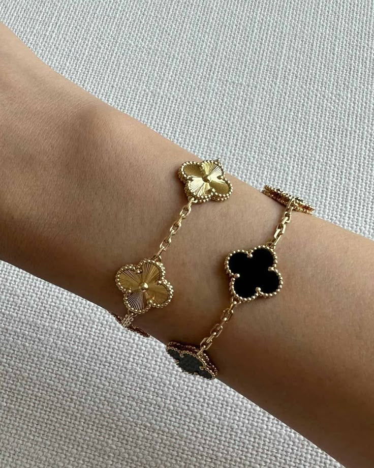Trébol Bracelet Doble Cara -316L Stainless Steel