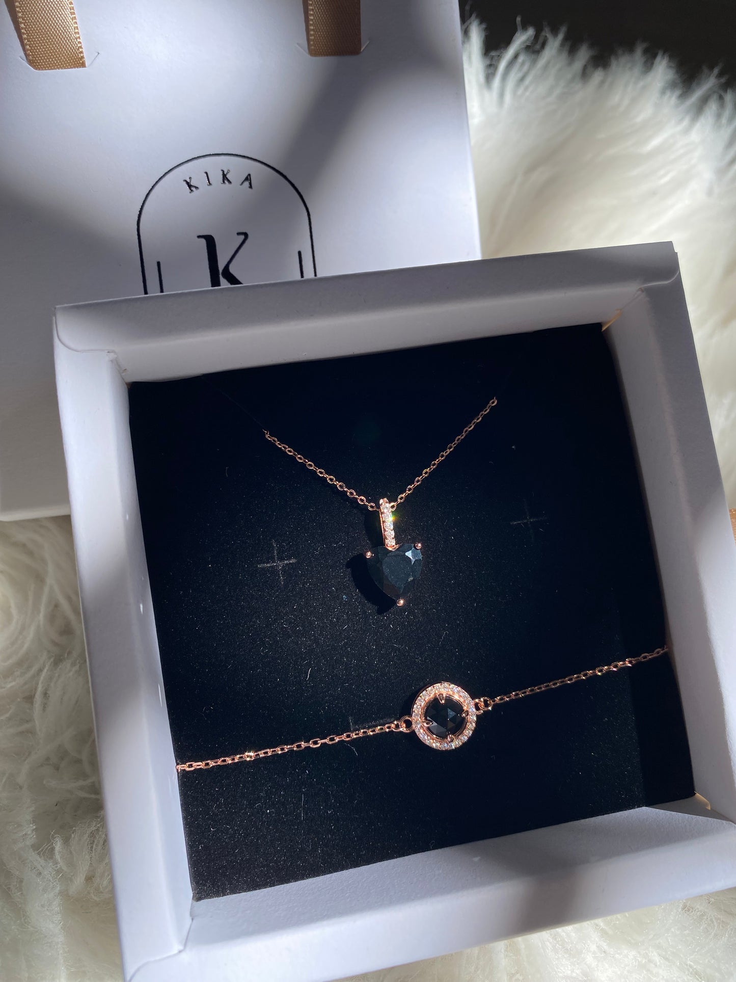 Obsidian Heart Set