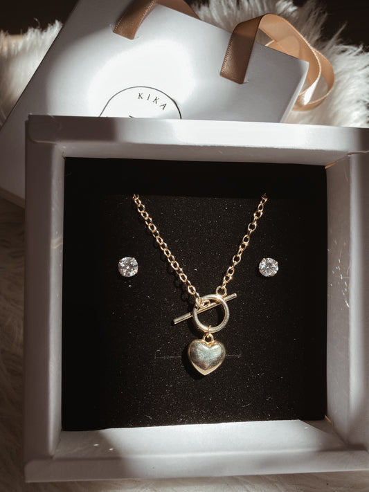 Silver925 Love Locked Set