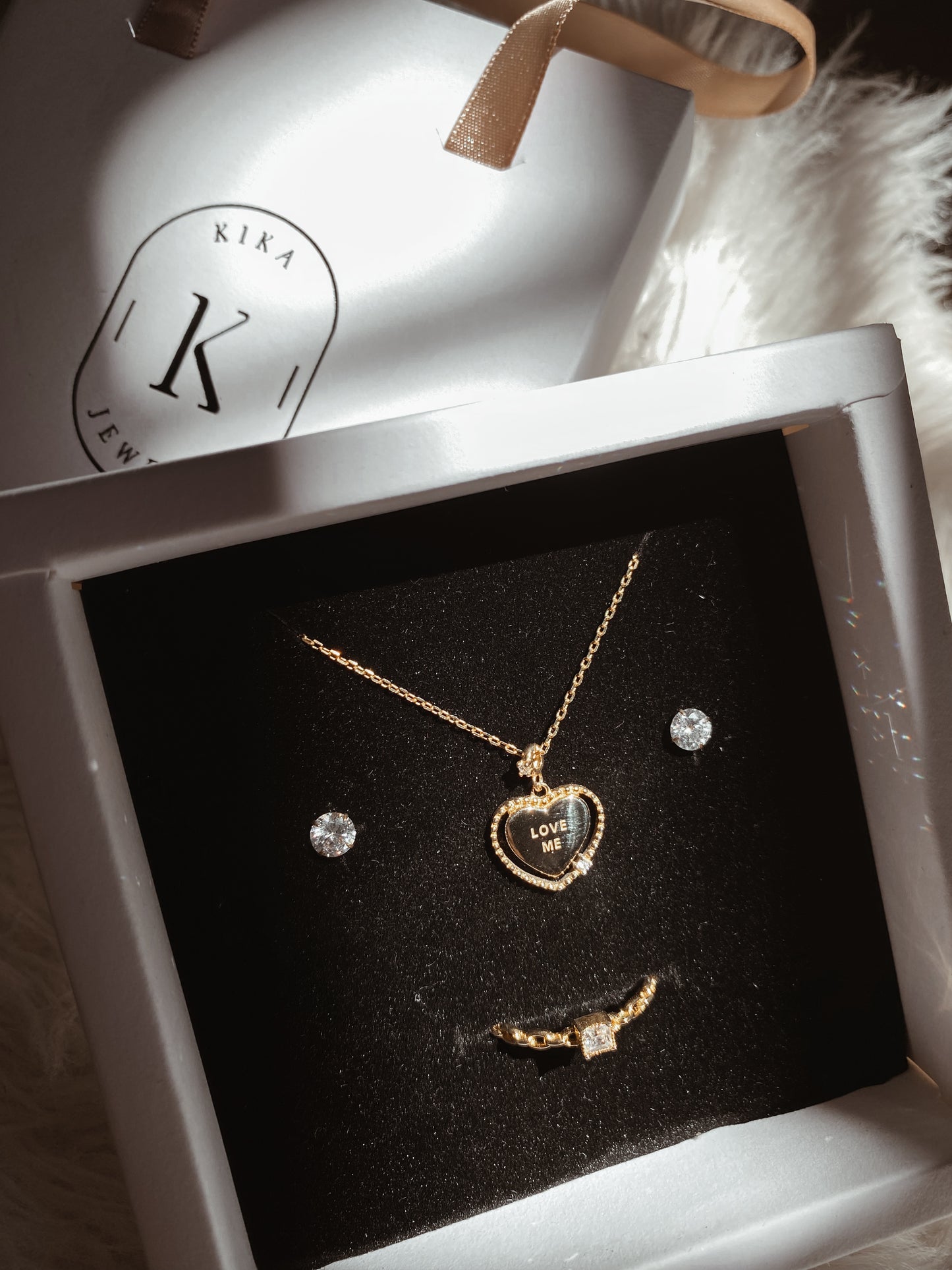 Silver 925 Love Me Set