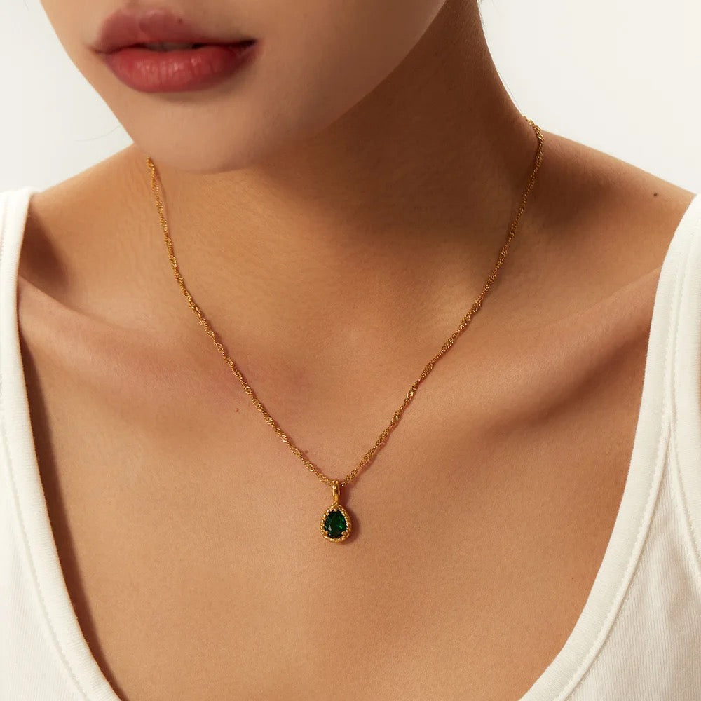 Esmeralda Necklace - 316L Stainless Steel
