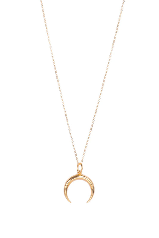 Media Luna Necklace - 316L Stainless Steel