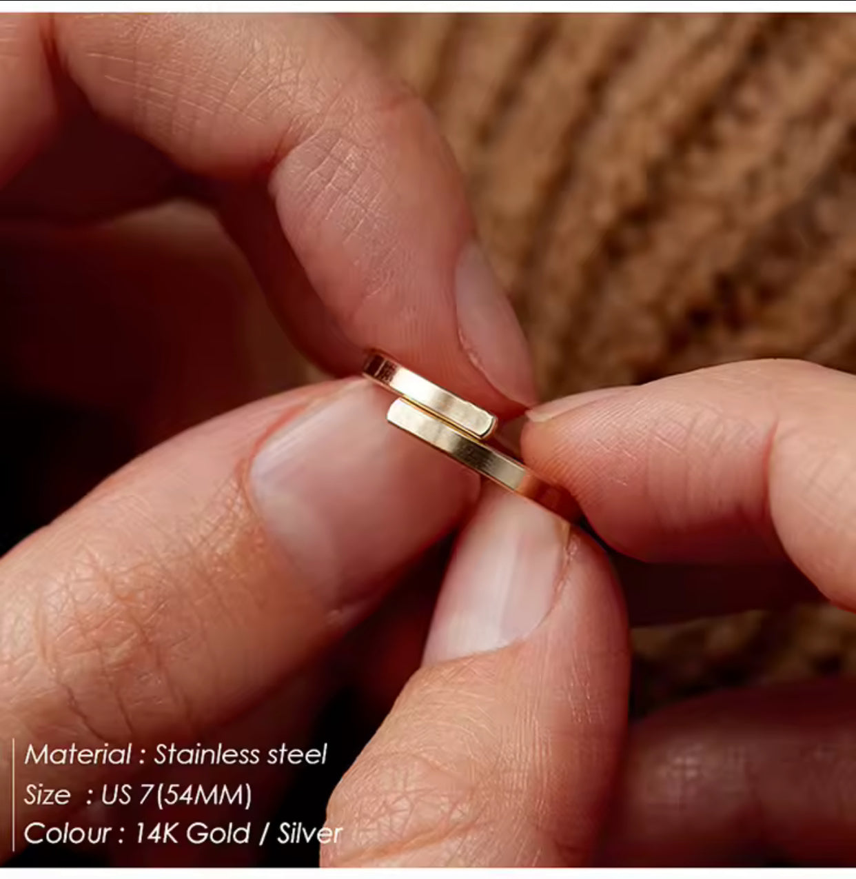 Engraving Ring - Stainless Steel 316L