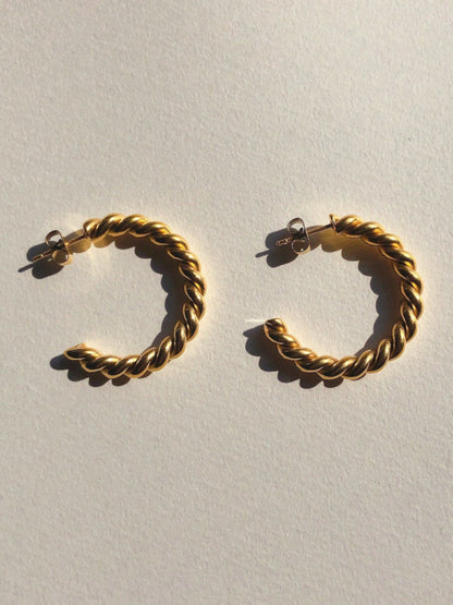 Iris Hoops - 316L Stainless Steel