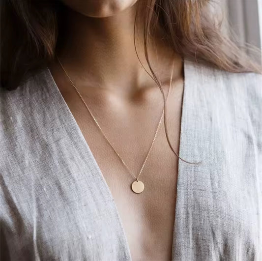Engraving Necklace- Stainless Steel 316L
