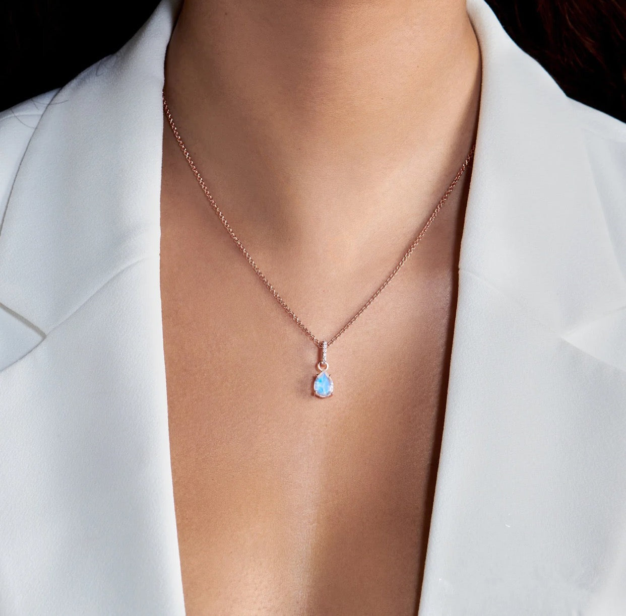 Moonstone Necklace - June