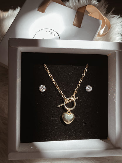 Silver925 Love Locked Set