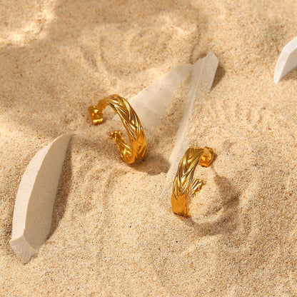 Jimena Hoops - 316L Stainless Steel